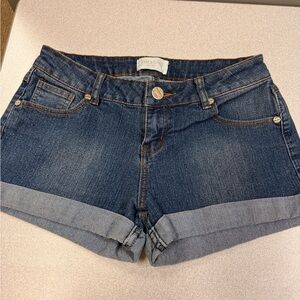 Motivi Dark Blue Jean Shorts